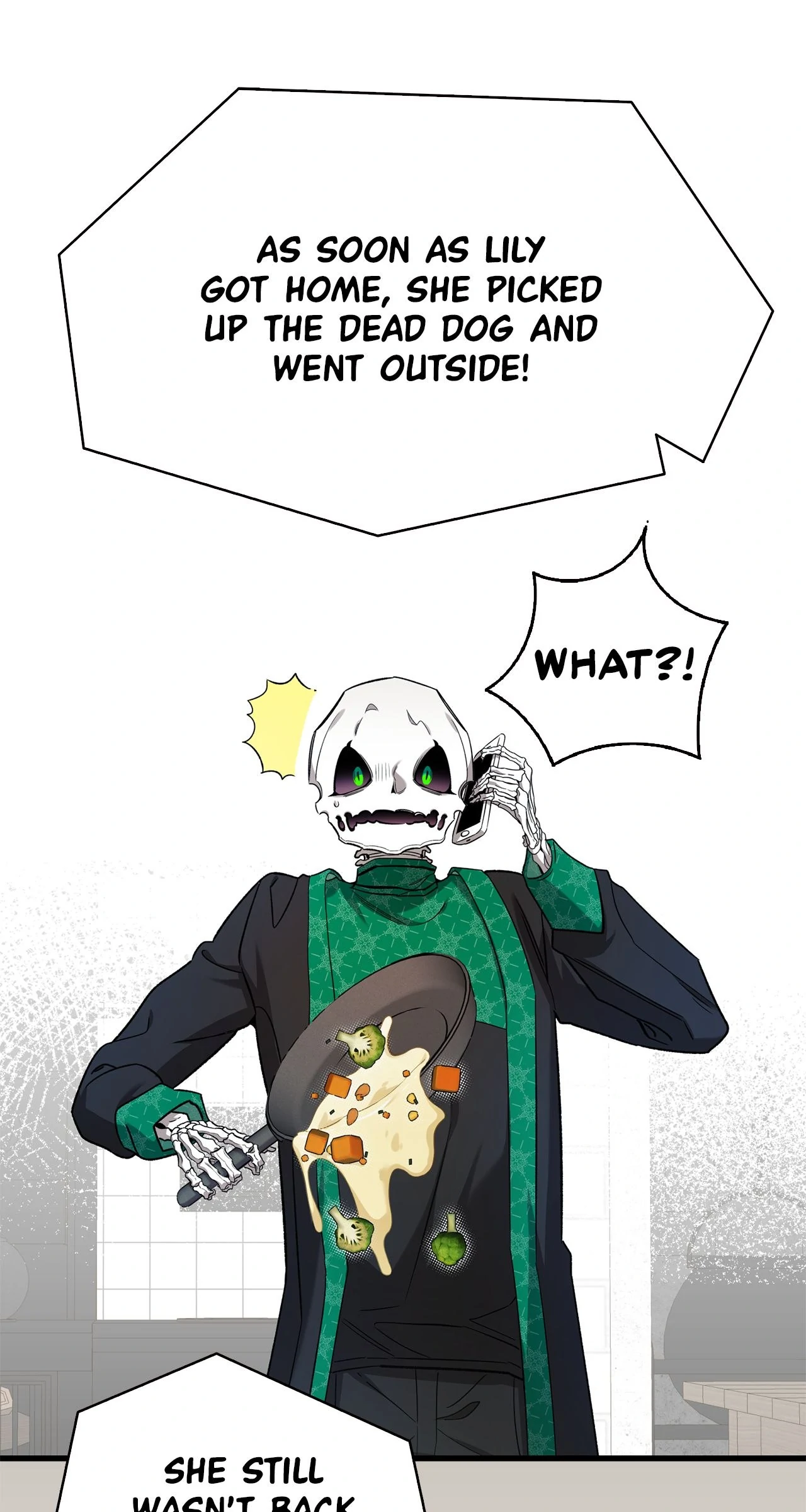 The Skeleton Becomes a Cat Dad Chapter 216 - page 61