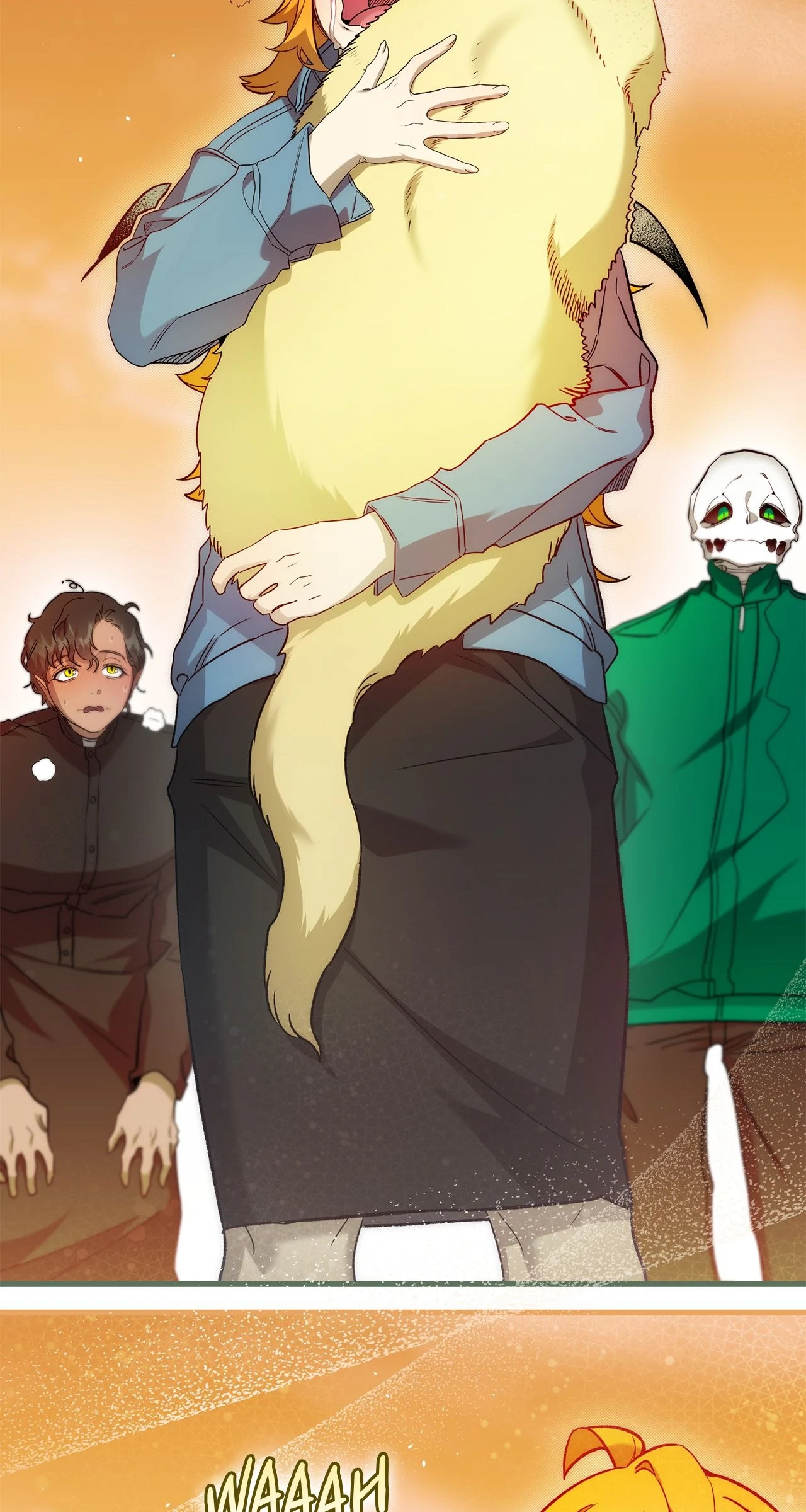 The Skeleton Becomes a Cat Dad Chapter 218 - page 20