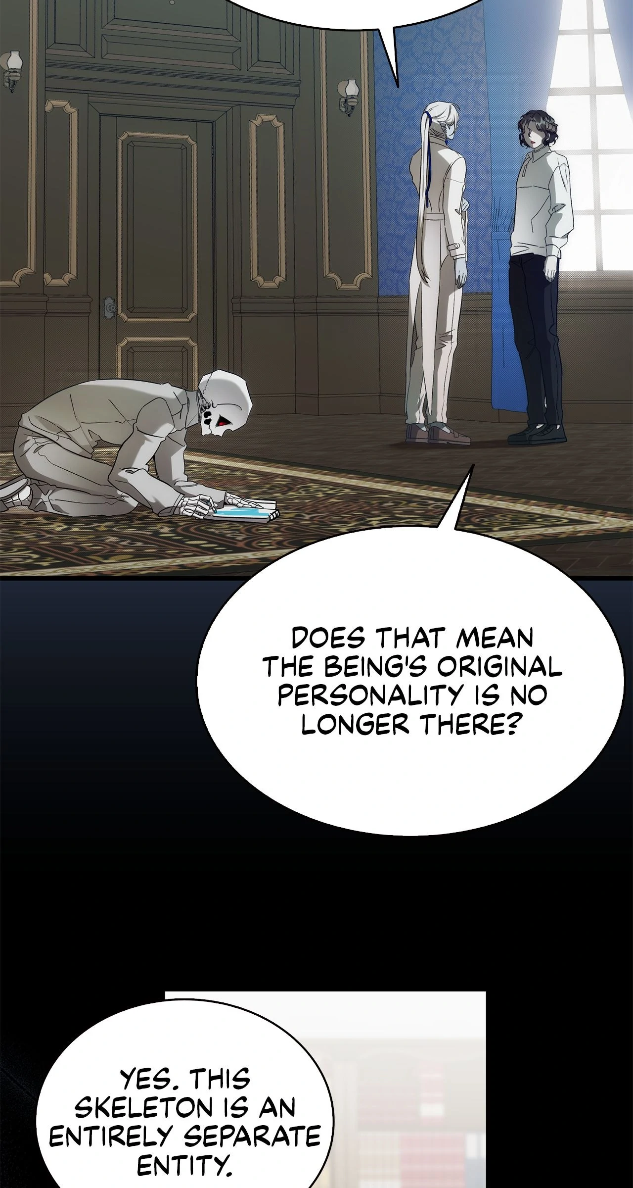 The Skeleton Becomes a Cat Dad Chapter 218 - page 56