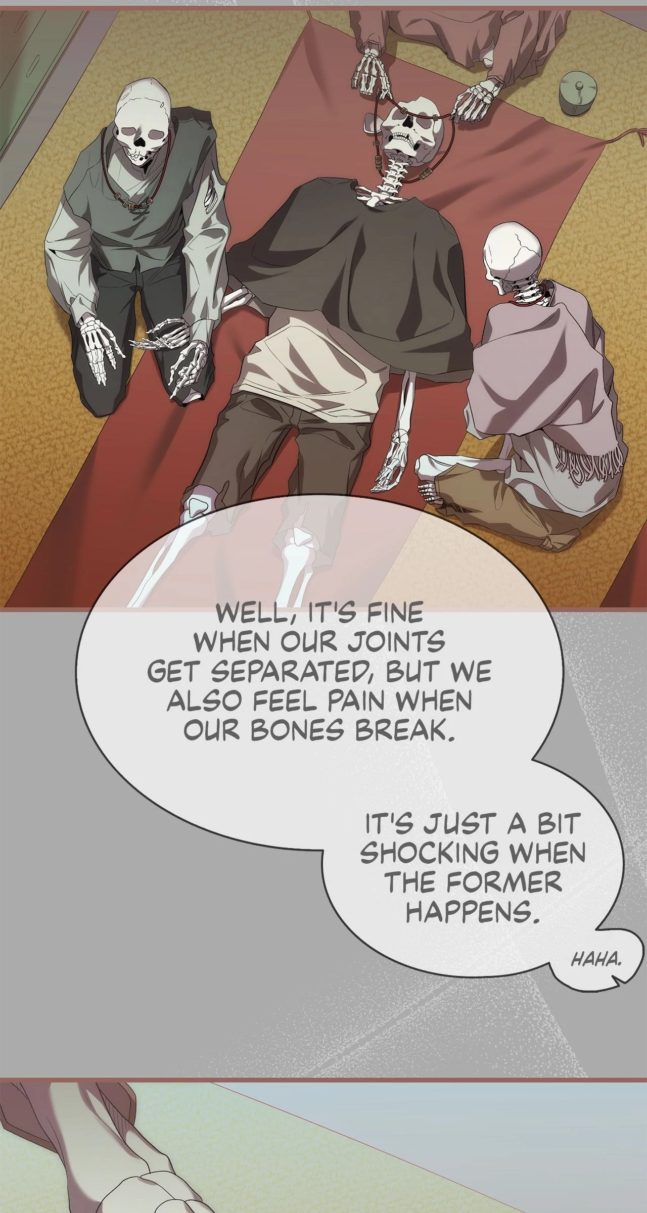 The Skeleton Becomes a Cat Dad Chapter 218 - page 75