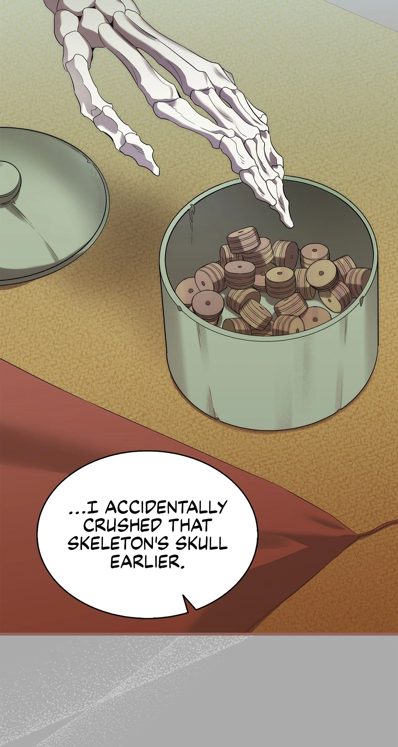 The Skeleton Becomes a Cat Dad Chapter 218 - page 76