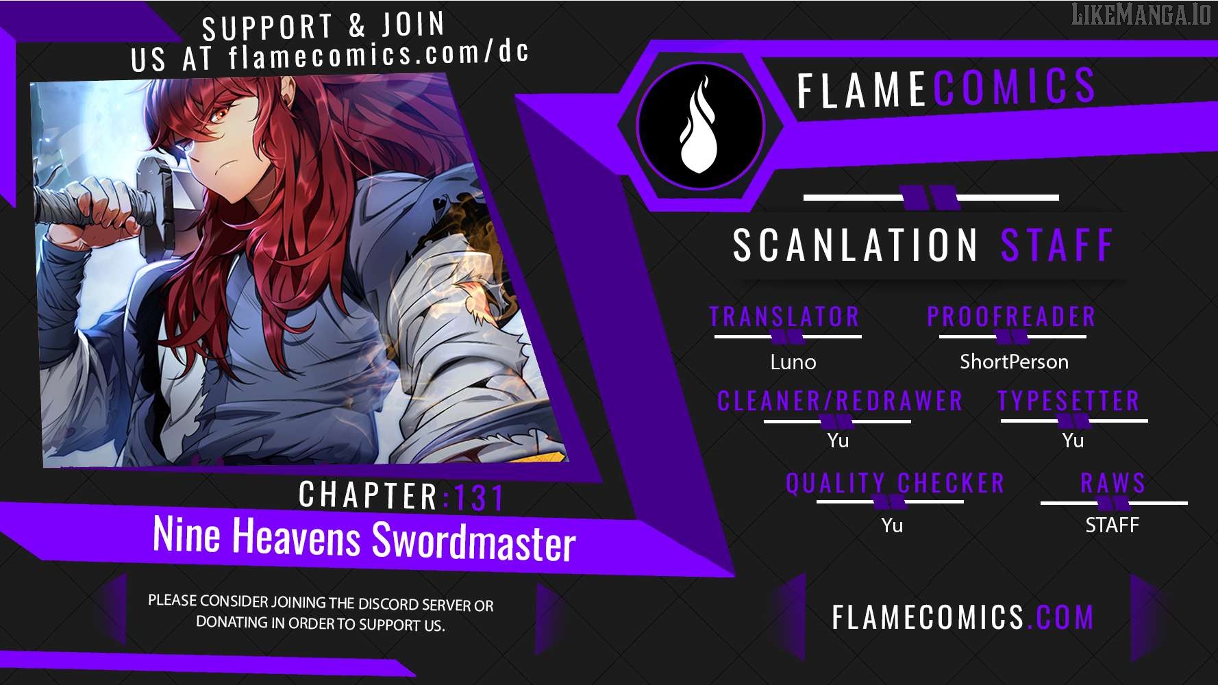 The Nine Heavens Swordmaster Chapter 131 - page 1