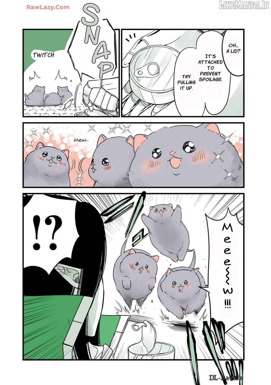 A story about a cat reincarnated in a different world where there are no cats. Chapter 20 - page 2