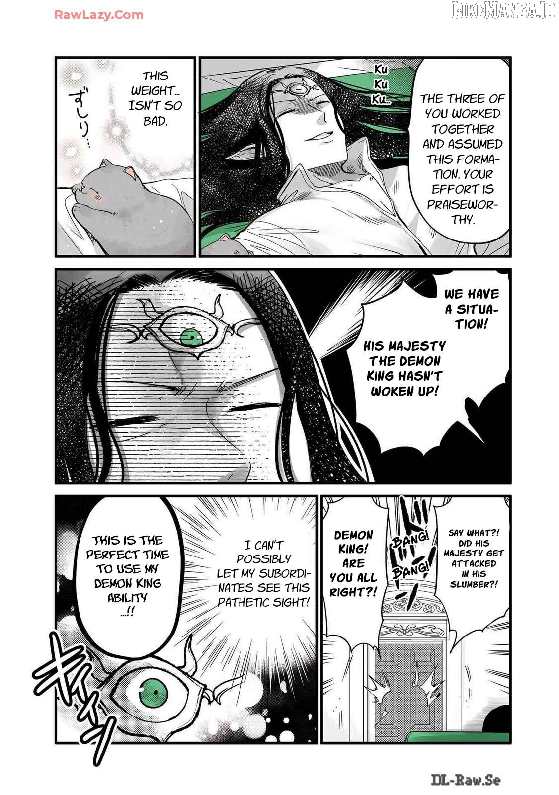A story about a cat reincarnated in a different world where there are no cats. Chapter 23.5 - page 3
