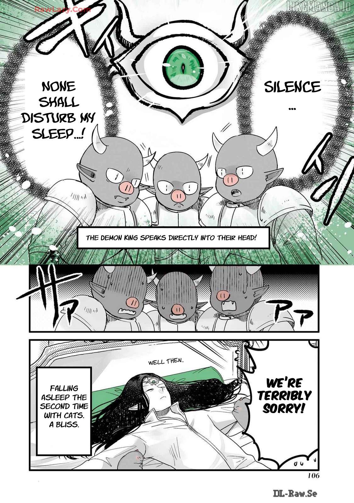 A story about a cat reincarnated in a different world where there are no cats. Chapter 23.5 - page 4