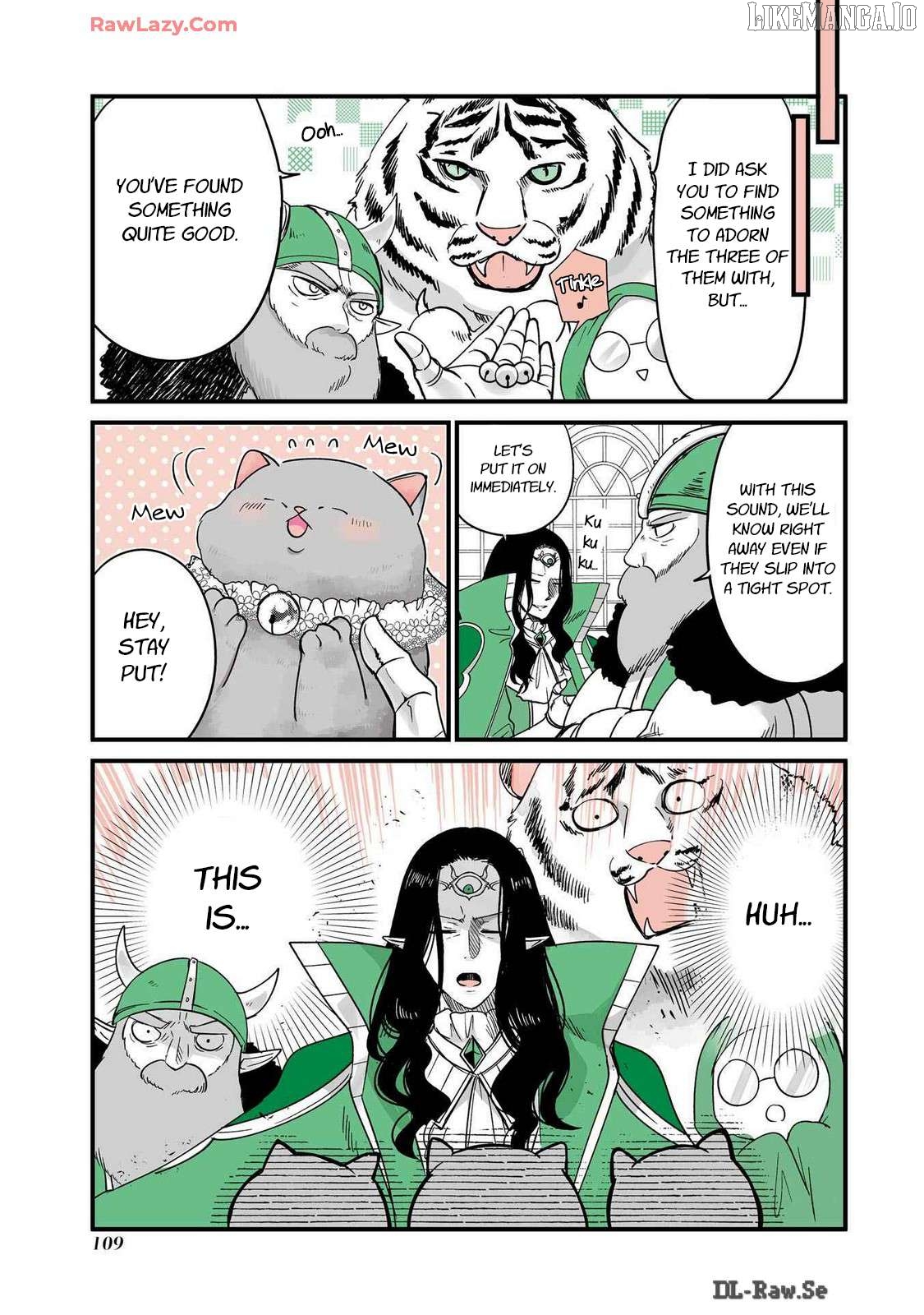A story about a cat reincarnated in a different world where there are no cats. Chapter 23.5 - page 7