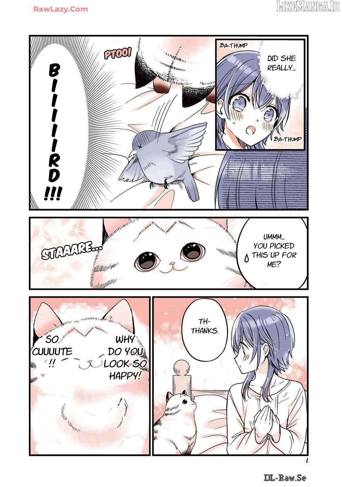 A story about a cat reincarnated in a different world where there are no cats. Chapter 24 - page 2
