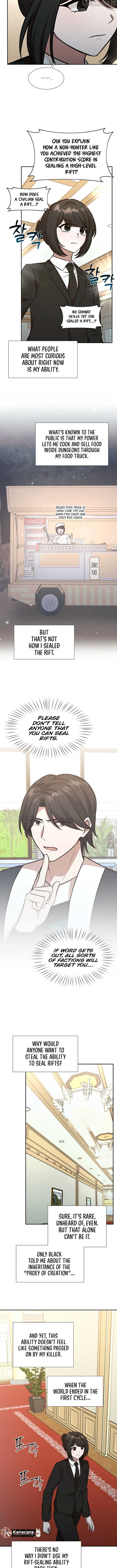 Food Truck Owner Inside the Dungeon Chapter 58 - page 10