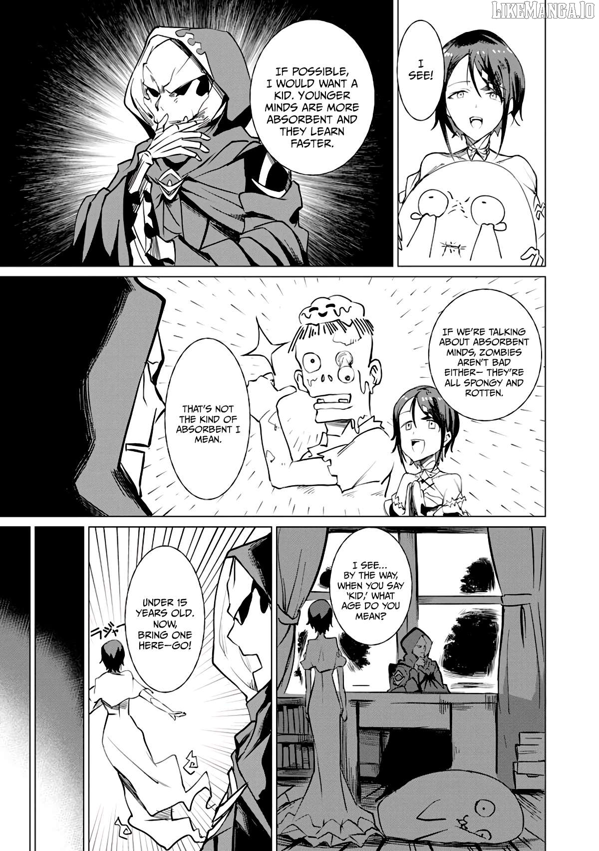 Yuusha Party wo Oidasareta Shiryou Majutsushi wa Lich ni Natte Maou-gun de Daisukina Kenkyuu Life wo Okuru Chapter 4 - page 12