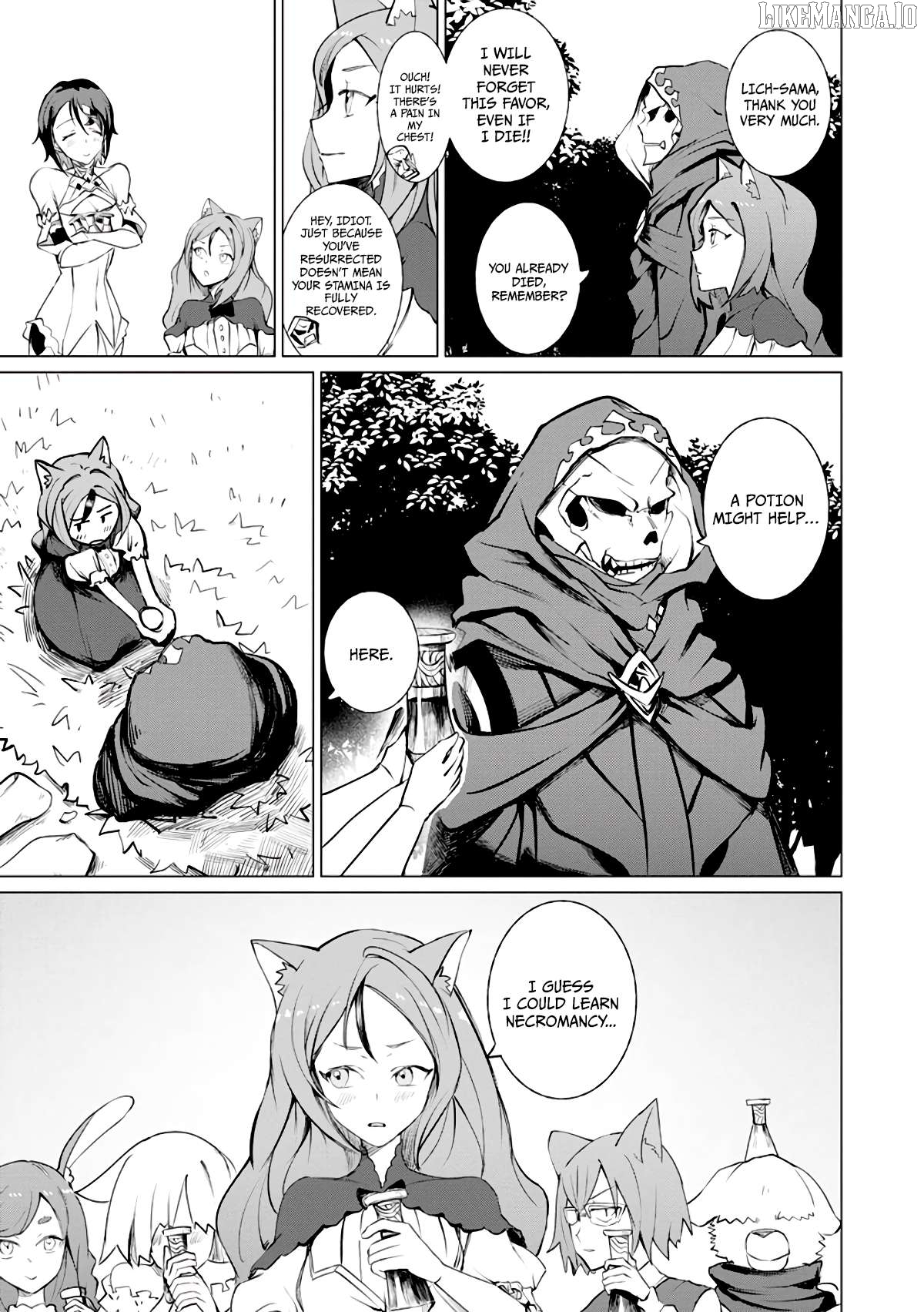 Yuusha Party wo Oidasareta Shiryou Majutsushi wa Lich ni Natte Maou-gun de Daisukina Kenkyuu Life wo Okuru Chapter 4 - page 20