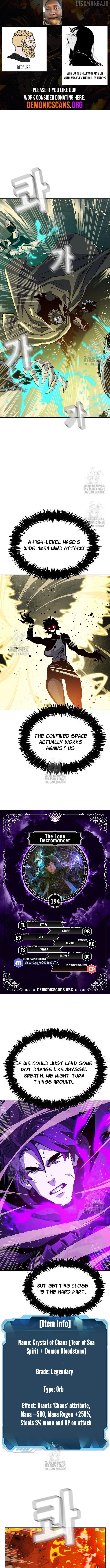 The Lone Necromancer Chapter 194 - page 1