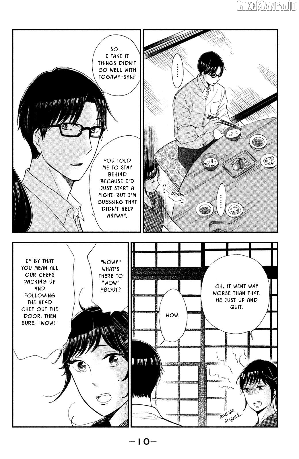 Nagatan To Aoto - Ichika No Ryourichou Chapter 6 - page 10