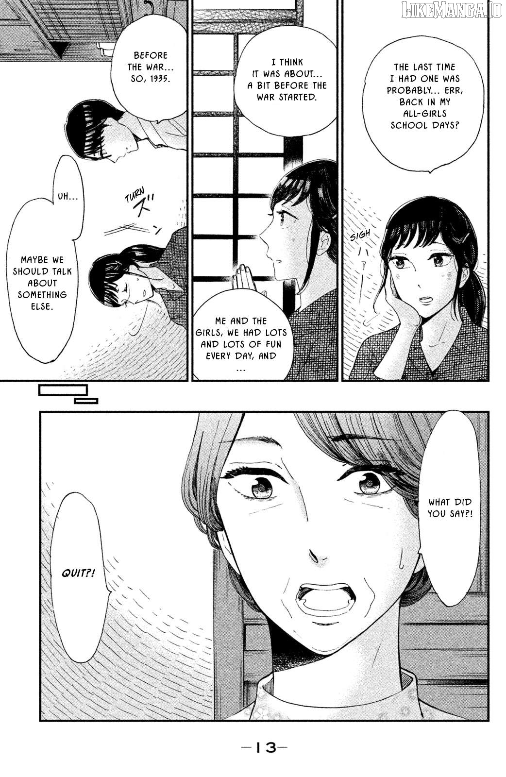 Nagatan To Aoto - Ichika No Ryourichou Chapter 6 - page 13