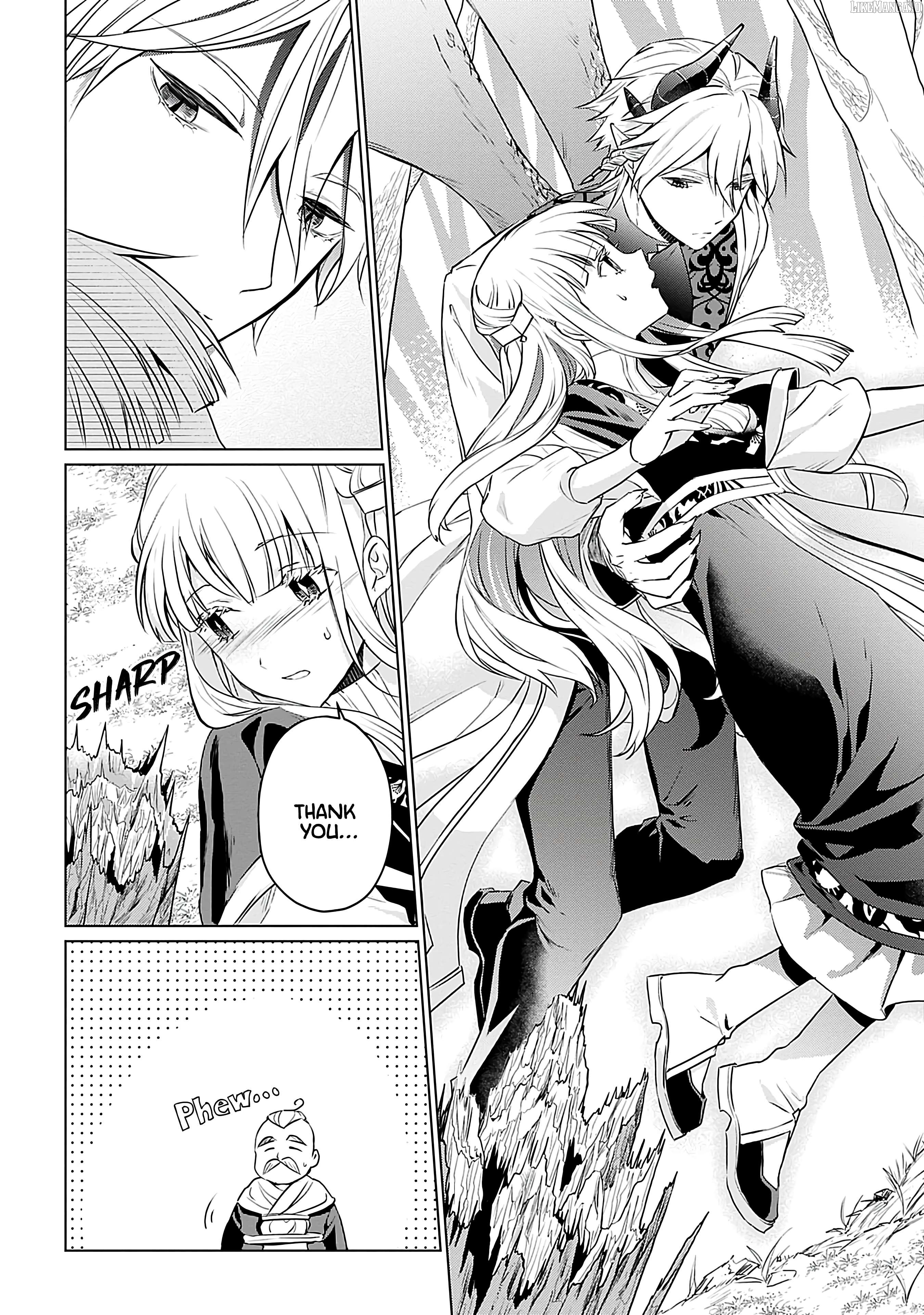 Azamukare Seijo to Shugoryuu no Konyaku Chapter 6 - page 7