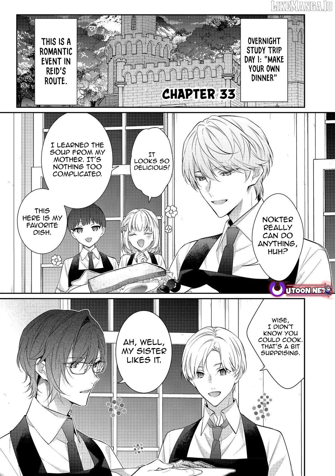 I Was Reincarnated as the Villainess in an Otome Game But the Boys Love Me Anyway! Chapter 33.1 - page 2
