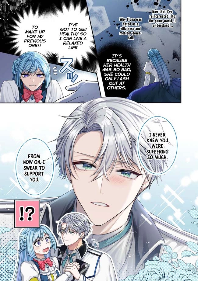 She's A Sickly Villainess, But Her Fiancée Is So Overprotective That She Wants To Run Away Chapter 1 - page 3