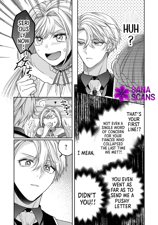 She's A Sickly Villainess, But Her Fiancée Is So Overprotective That She Wants To Run Away Chapter 3 - page 16