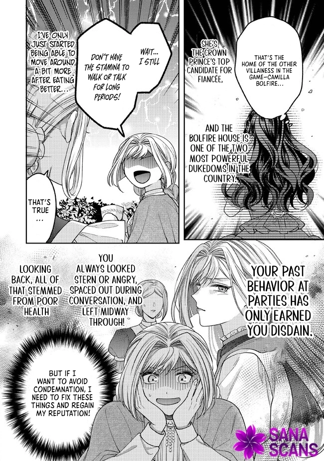 She's A Sickly Villainess, But Her Fiancée Is So Overprotective That She Wants To Run Away Chapter 3 - page 5