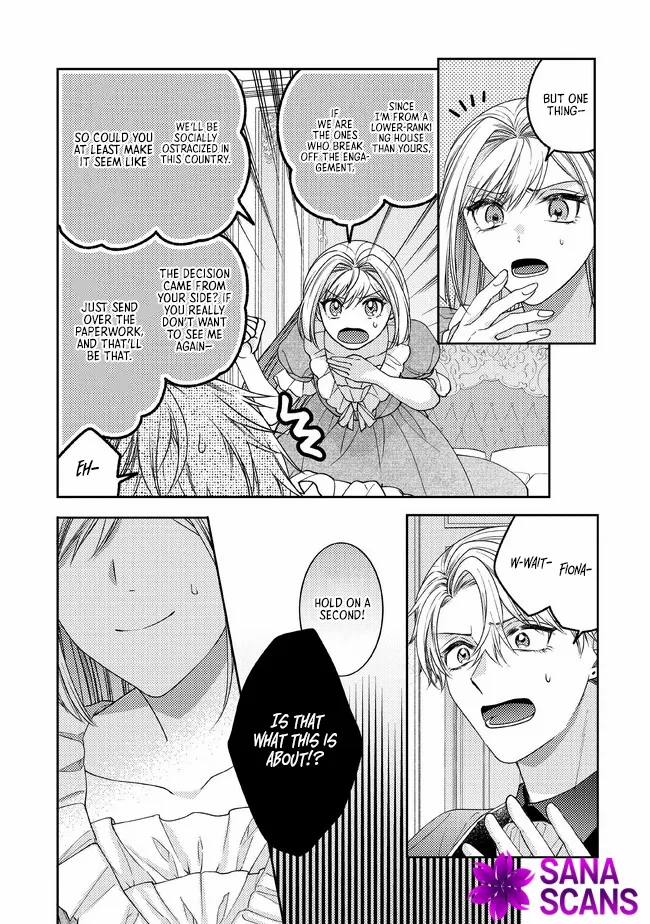 She's A Sickly Villainess, But Her Fiancée Is So Overprotective That She Wants To Run Away Chapter 5 - page 17