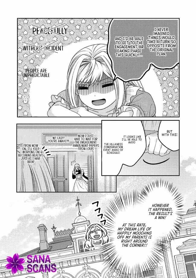 She's A Sickly Villainess, But Her Fiancée Is So Overprotective That She Wants To Run Away Chapter 5 - page 22