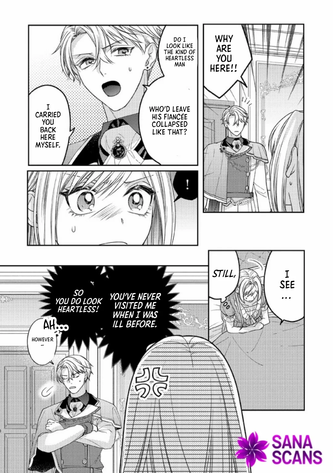 She's A Sickly Villainess, But Her Fiancée Is So Overprotective That She Wants To Run Away Chapter 5 - page 6