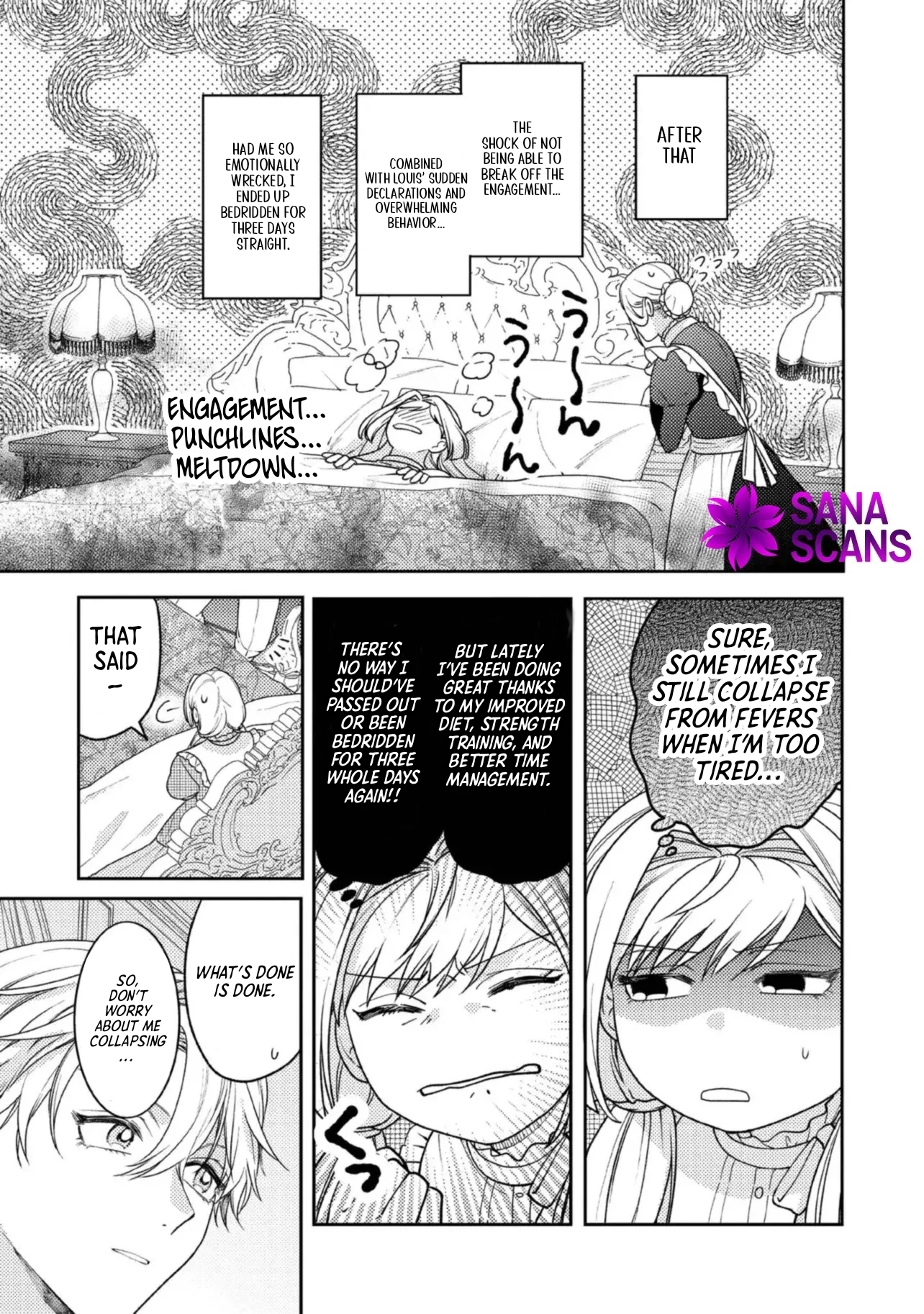 She's A Sickly Villainess, But Her Fiancée Is So Overprotective That She Wants To Run Away Chapter 10 - page 20