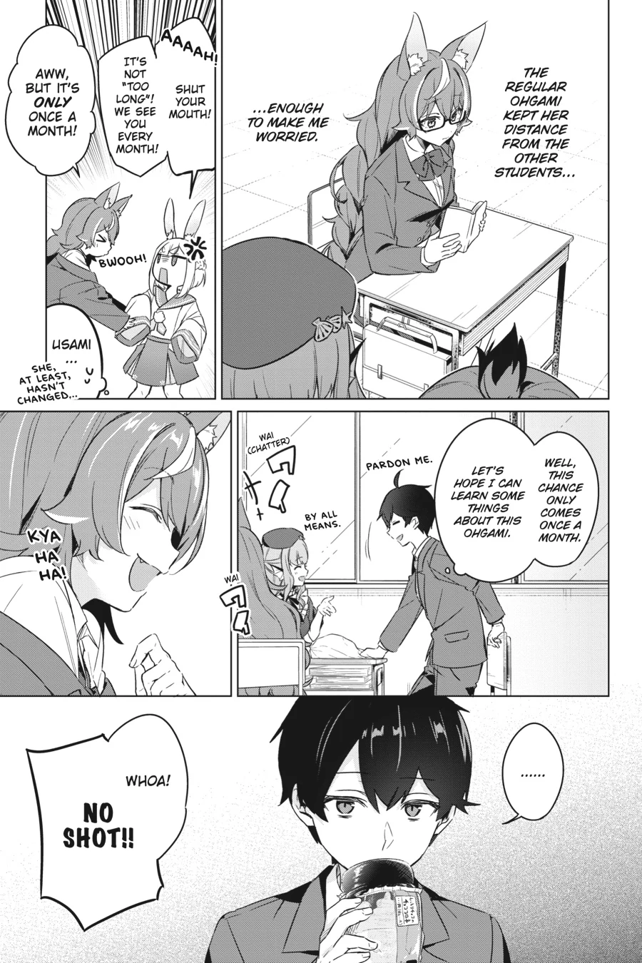 Human-Hating Teacher in a Non-Human Classroom ~Hitoma-sensei, Can You Teach Us About Humans....?~ Chapter 3 - page 13