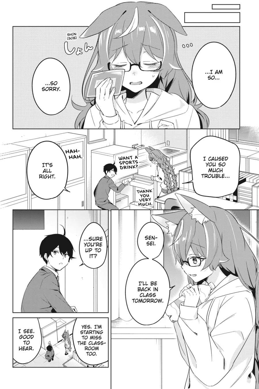 Human-Hating Teacher in a Non-Human Classroom ~Hitoma-sensei, Can You Teach Us About Humans....?~ Chapter 4 - page 20
