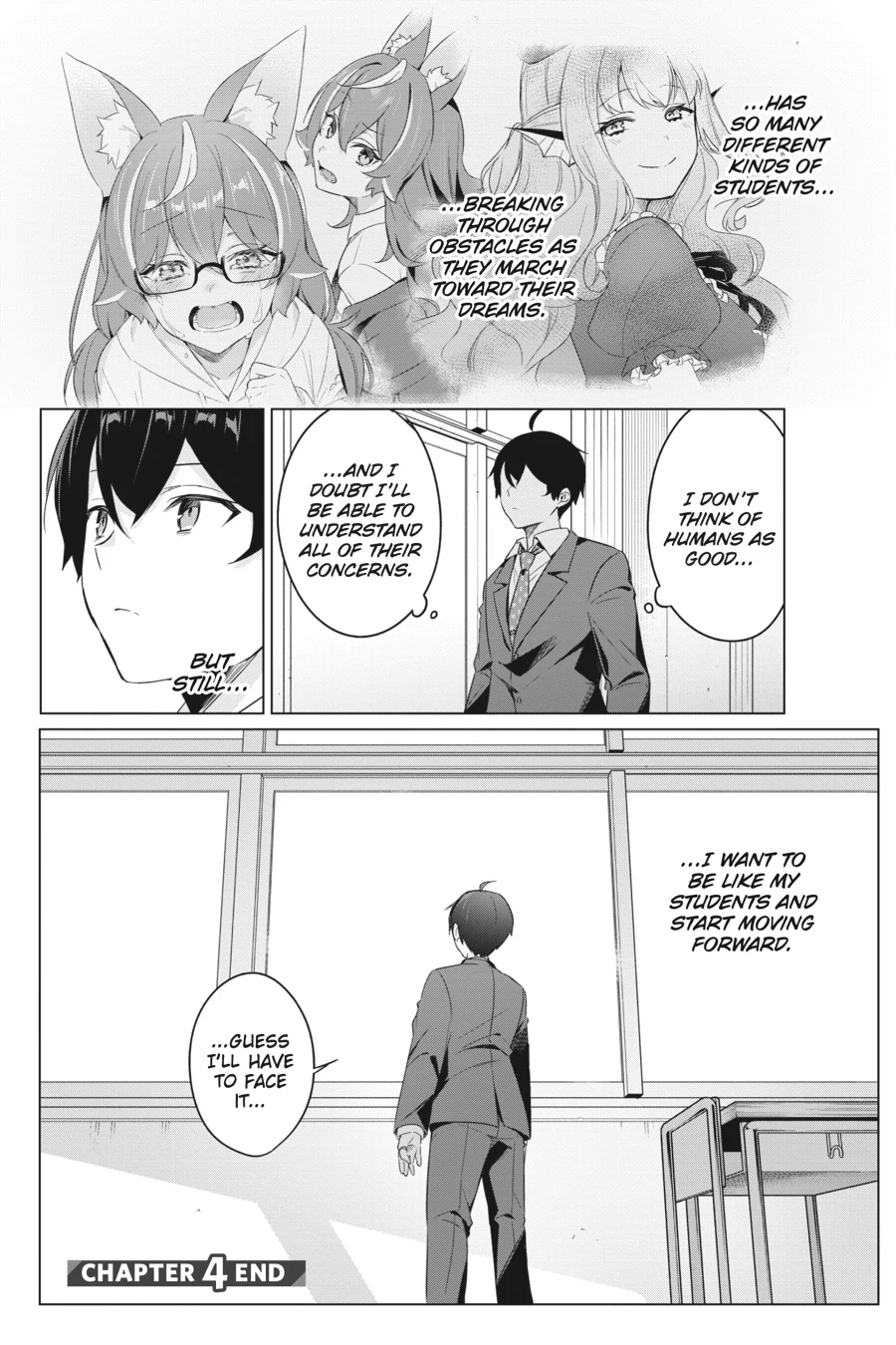 Human-Hating Teacher in a Non-Human Classroom ~Hitoma-sensei, Can You Teach Us About Humans....?~ Chapter 4 - page 28