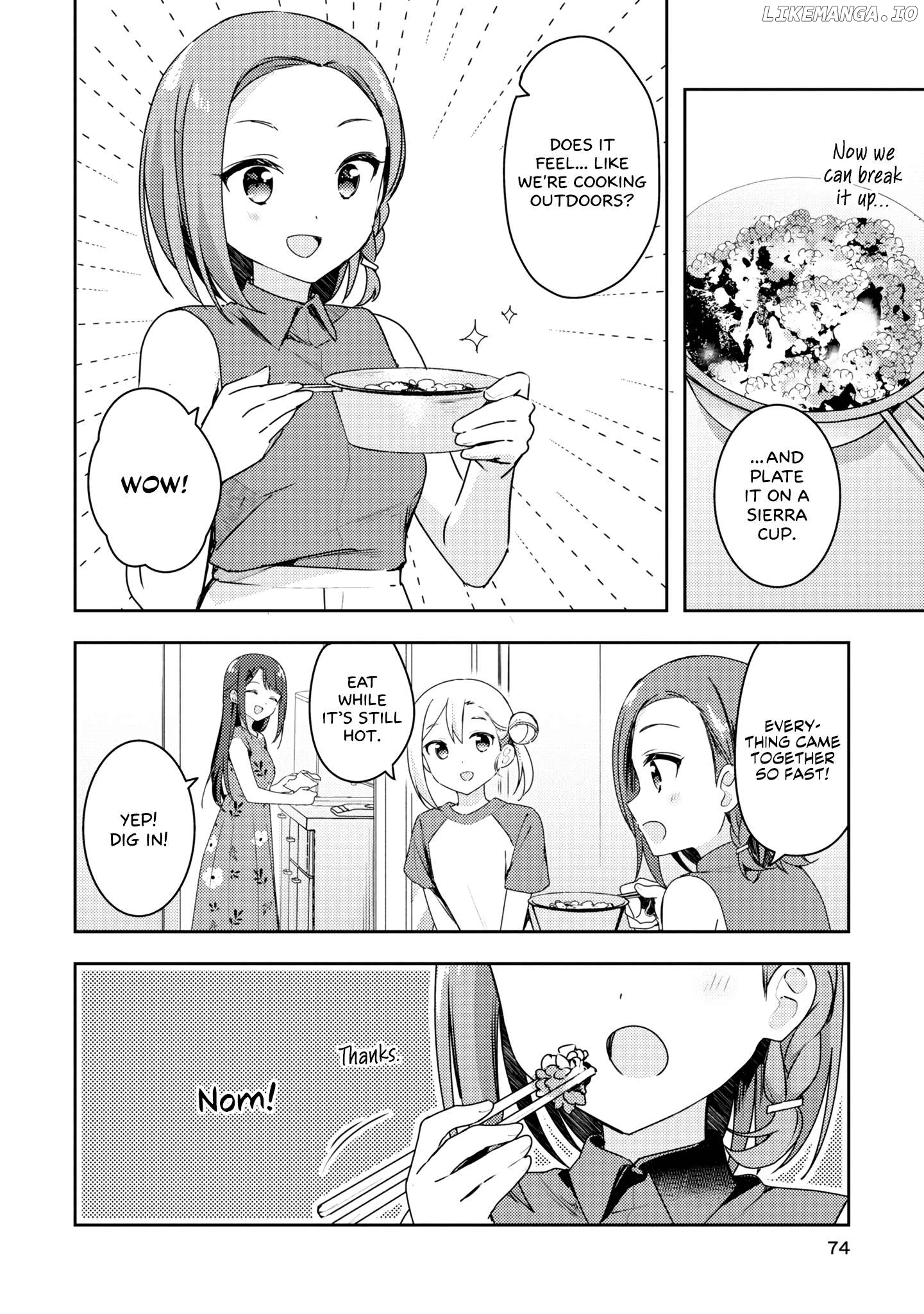 Osoto Gohan Wo Goisshoni Chapter 9 - page 10