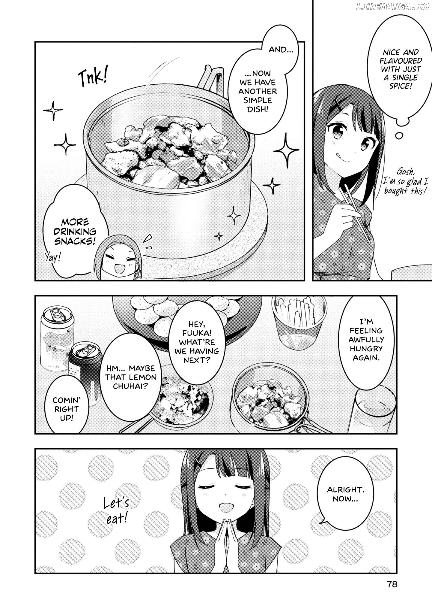 Osoto Gohan Wo Goisshoni Chapter 9 - page 14