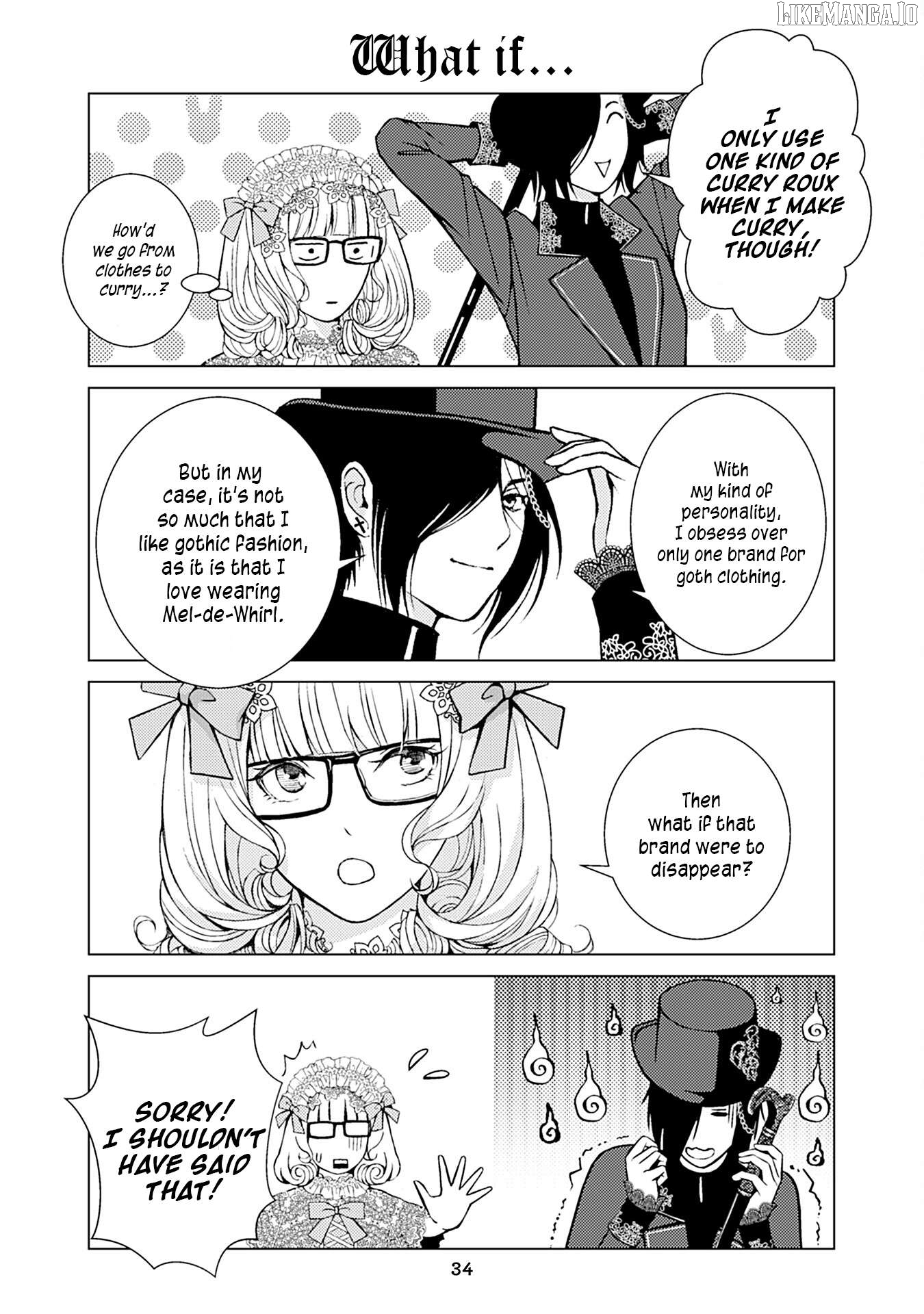 Goth Lady and Lolita Boy Chapter 32 - page 1