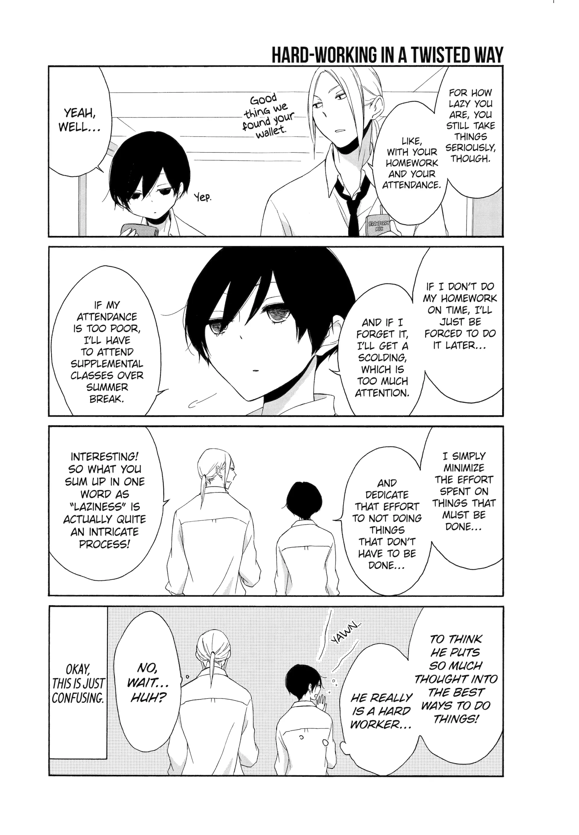 Tanaka-kun is Always Listless Chapter 48 - page 14