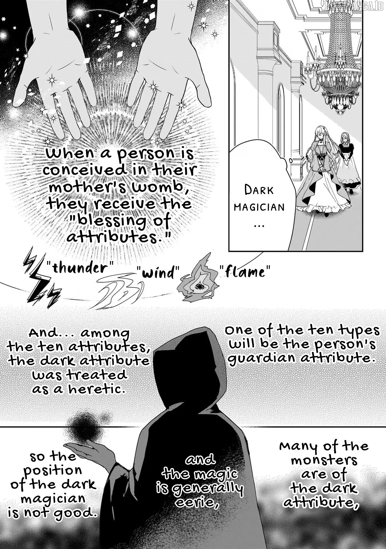 My fiance is a dark magician who is said to be gloomy and brooding. I like him. Chapter 1.3 - page 1