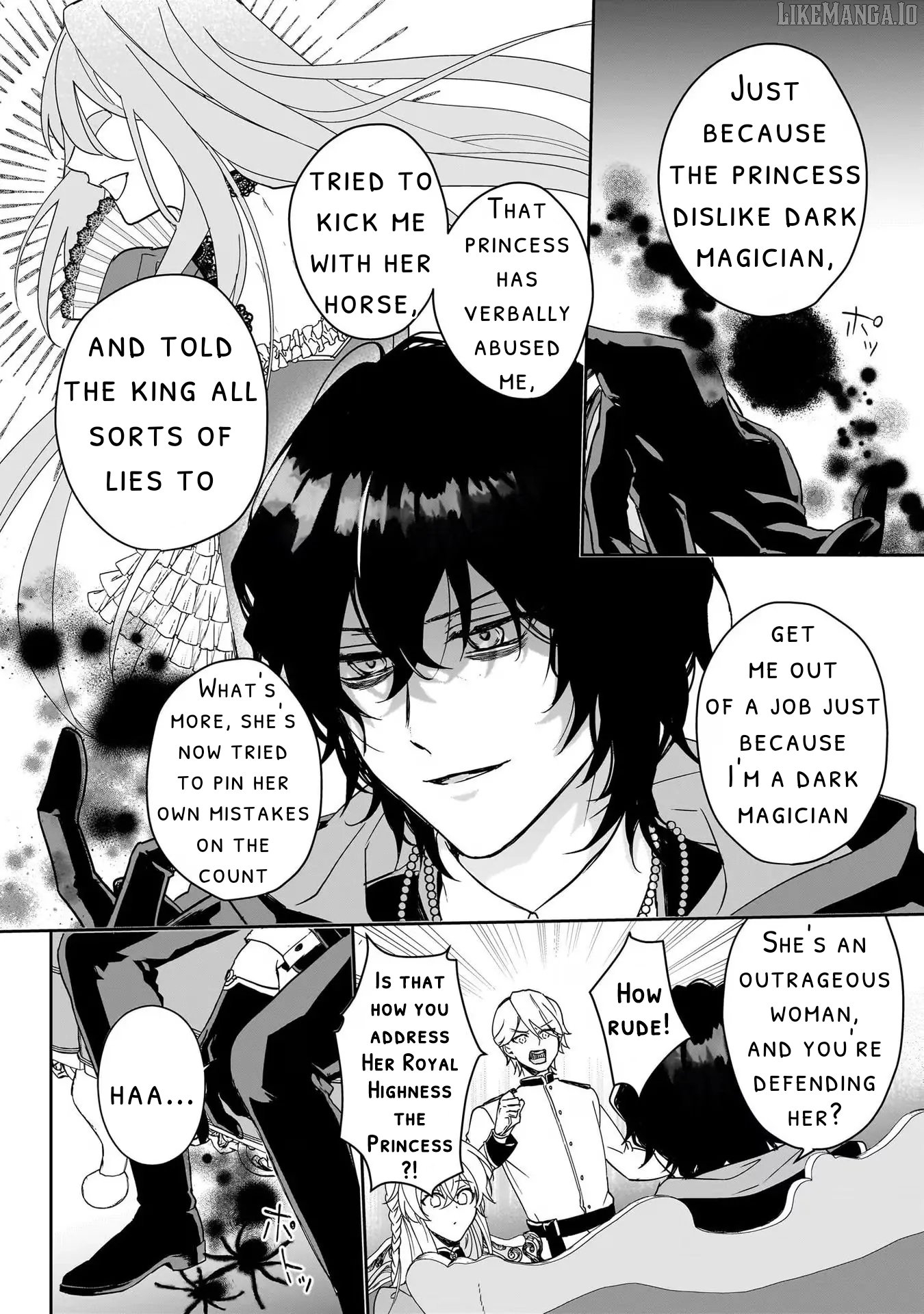 My fiance is a dark magician who is said to be gloomy and brooding. I like him. Chapter 1.3 - page 10