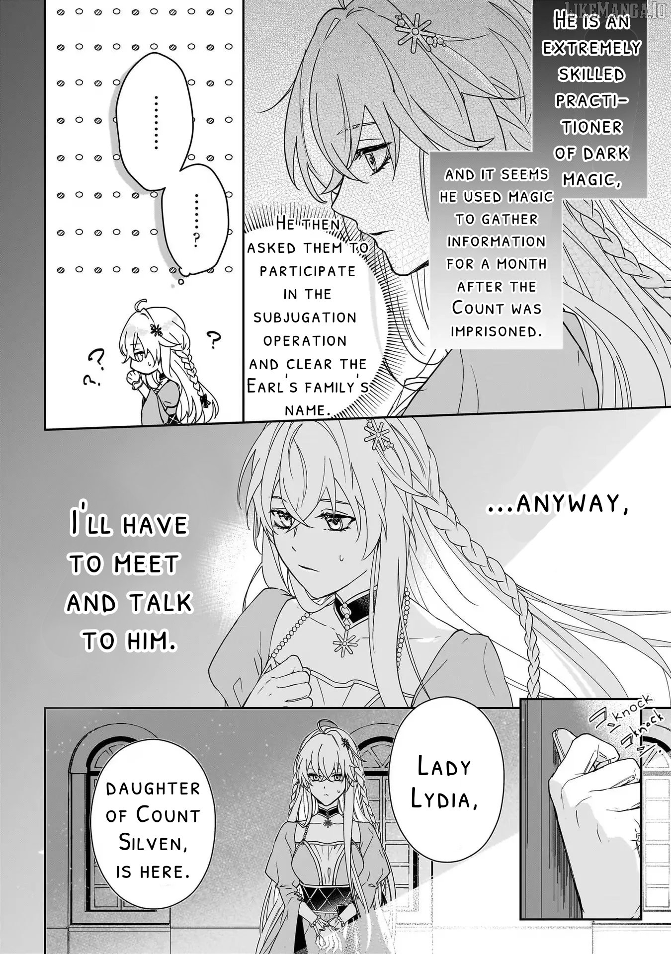 My fiance is a dark magician who is said to be gloomy and brooding. I like him. Chapter 1.3 - page 2