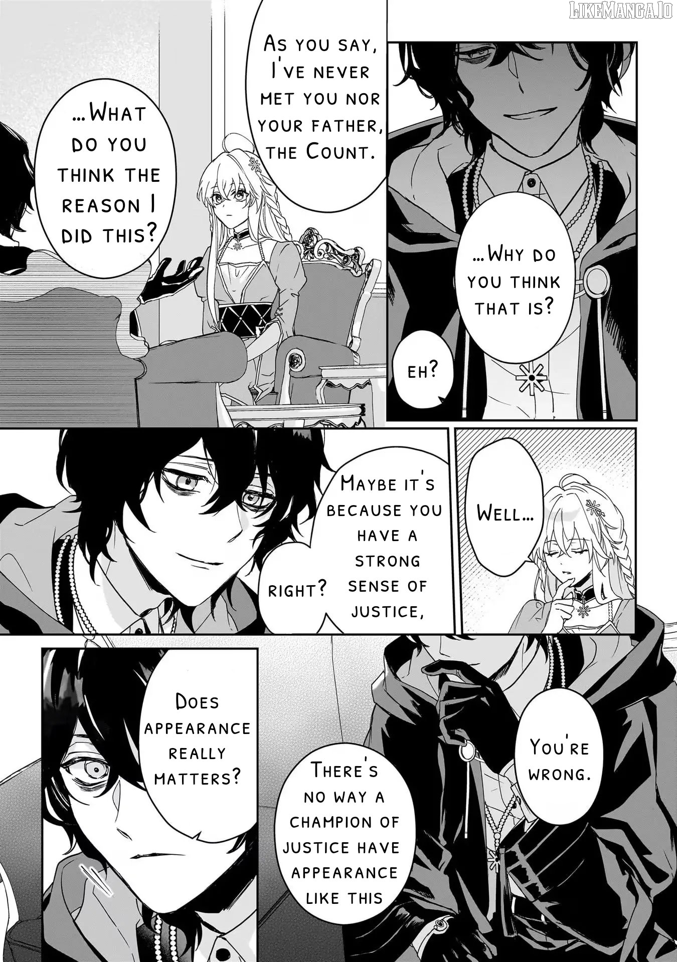 My fiance is a dark magician who is said to be gloomy and brooding. I like him. Chapter 1.3 - page 7
