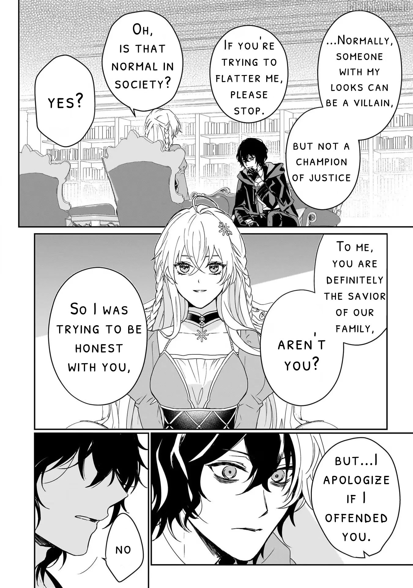 My fiance is a dark magician who is said to be gloomy and brooding. I like him. Chapter 1.3 - page 8