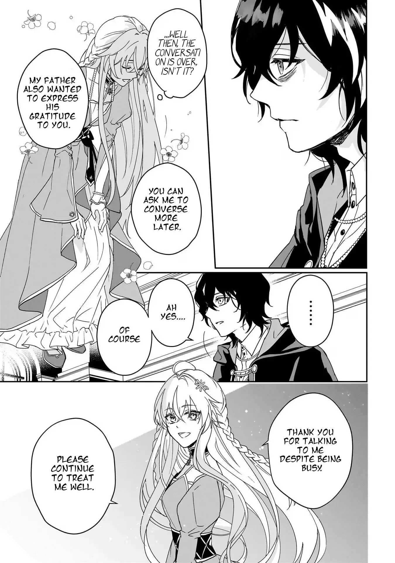 My fiance is a dark magician who is said to be gloomy and brooding. I like him. Chapter 1.4 - page 5