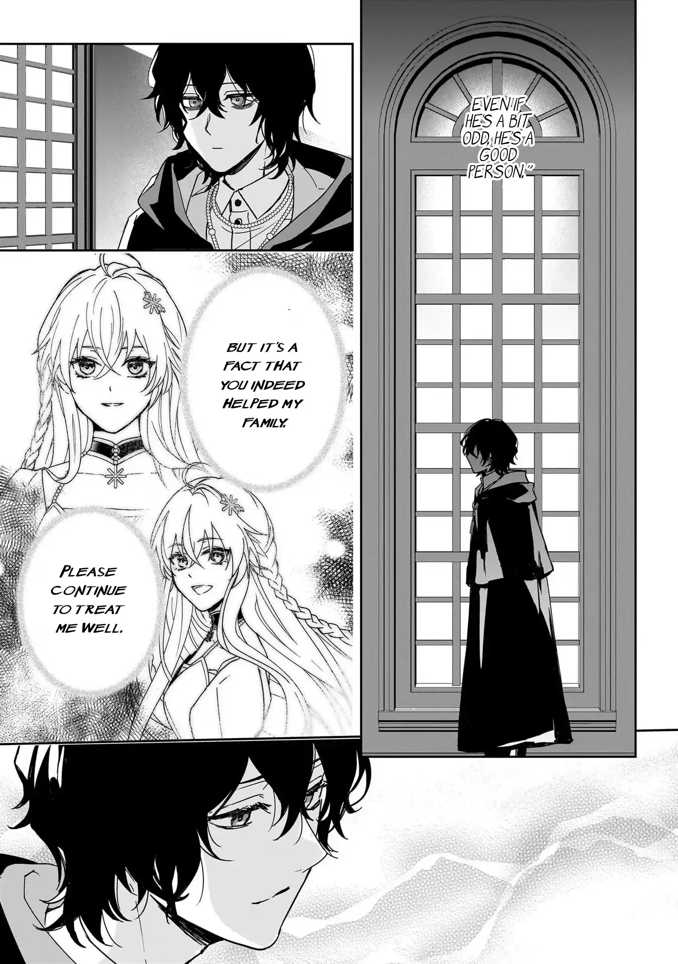 My fiance is a dark magician who is said to be gloomy and brooding. I like him. Chapter 1.4 - page 7