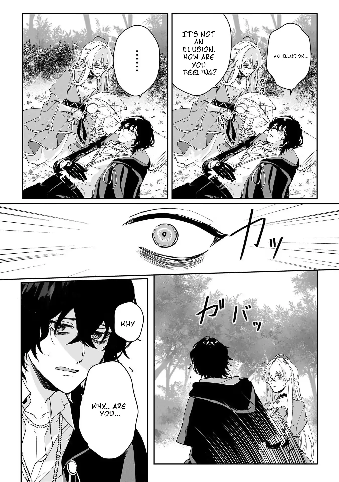 My fiance is a dark magician who is said to be gloomy and brooding. I like him. Chapter 2 - page 27
