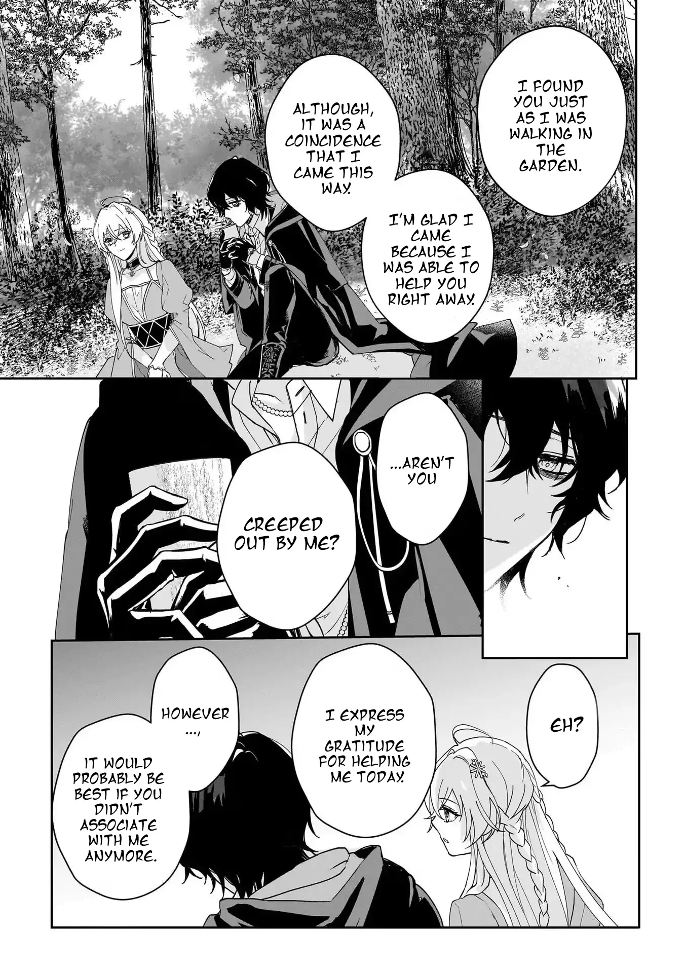 My fiance is a dark magician who is said to be gloomy and brooding. I like him. Chapter 2 - page 29