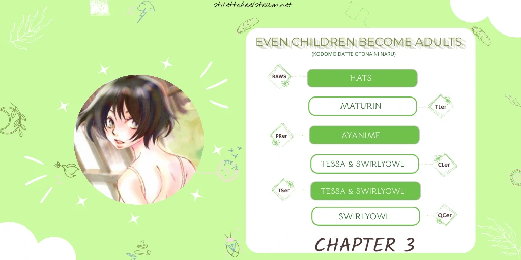Even Children Become Adults Chapter 3 - page 1