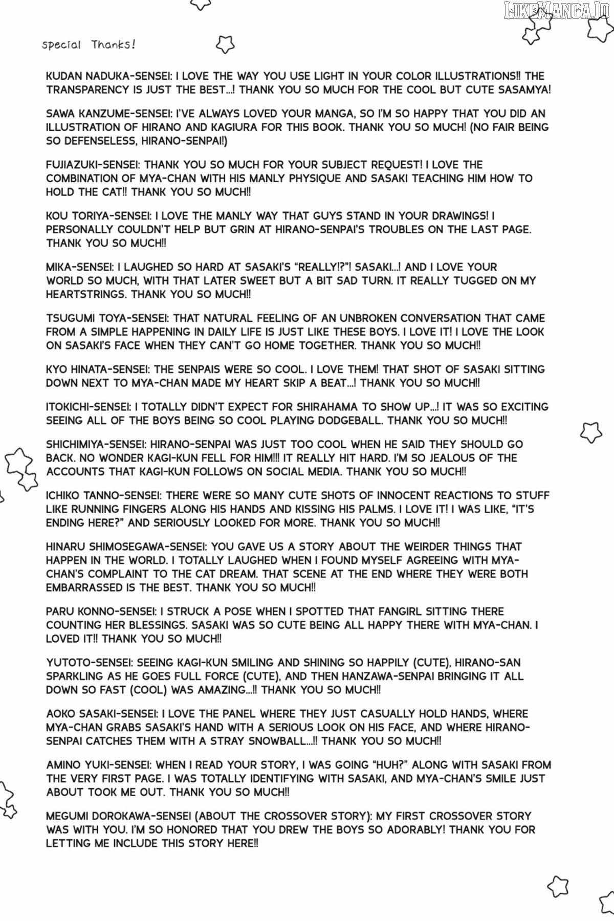 Sasaki and Miyano: Official Anthology Chapter 17 - page 8