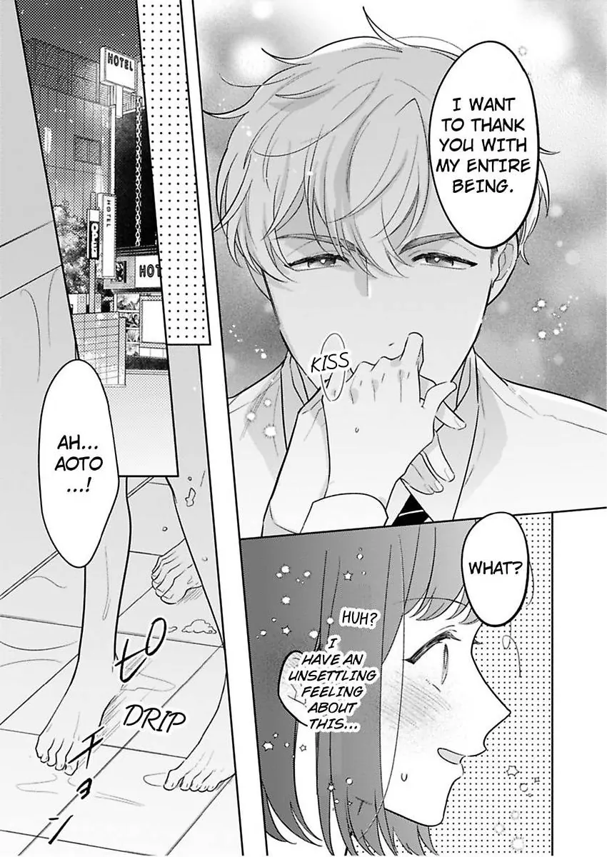 Oshi ga Office no Douryou ni!? - Fansa wa Oku Iki! 0.01mm de Nando mo Tsukarete Mitchaku Zetchou Chapter 4 - page 10