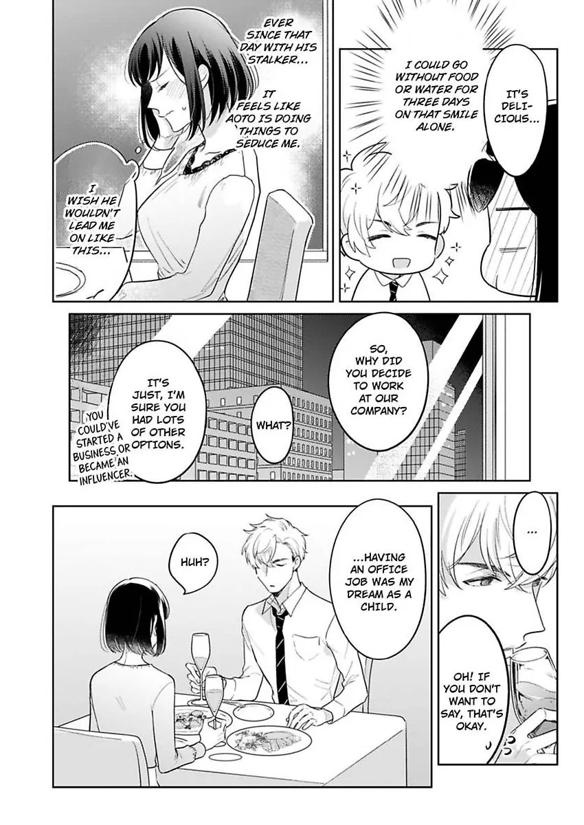 Oshi ga Office no Douryou ni!? - Fansa wa Oku Iki! 0.01mm de Nando mo Tsukarete Mitchaku Zetchou Chapter 4 - page 5