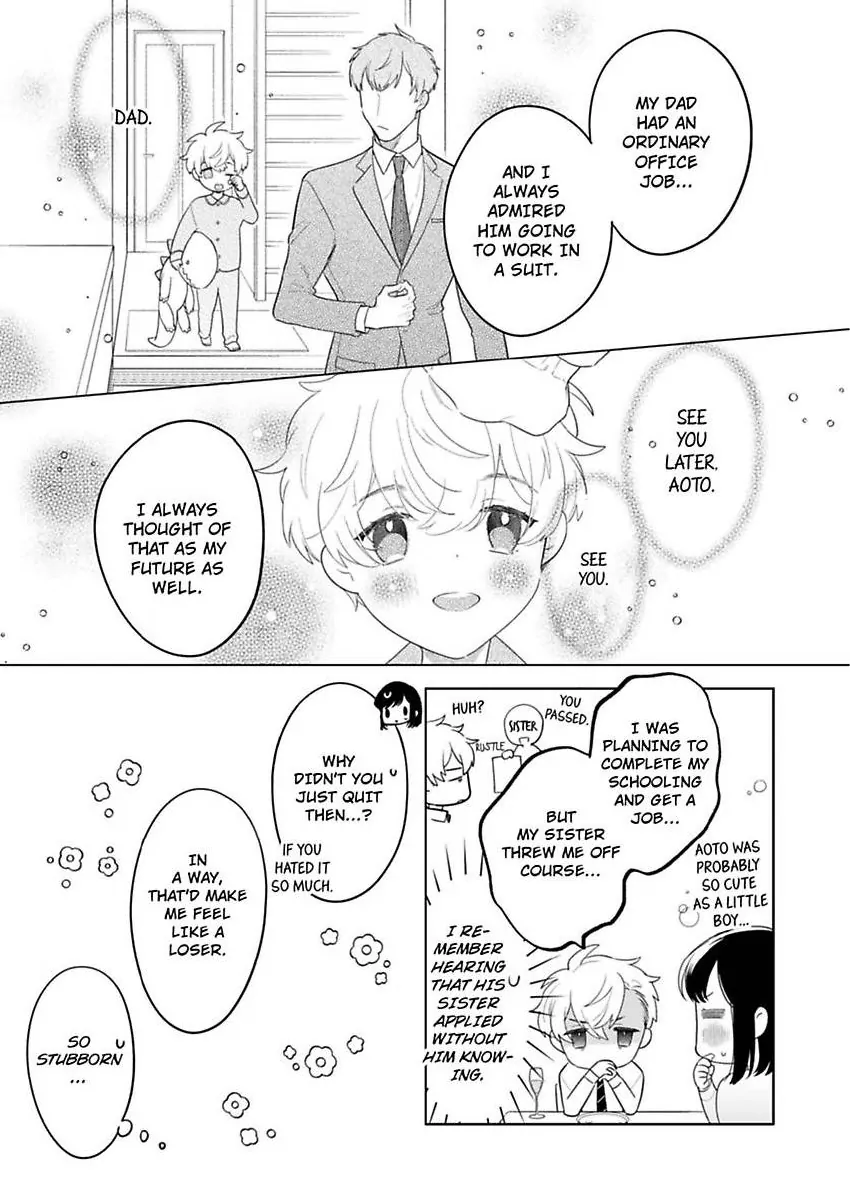 Oshi ga Office no Douryou ni!? - Fansa wa Oku Iki! 0.01mm de Nando mo Tsukarete Mitchaku Zetchou Chapter 4 - page 6