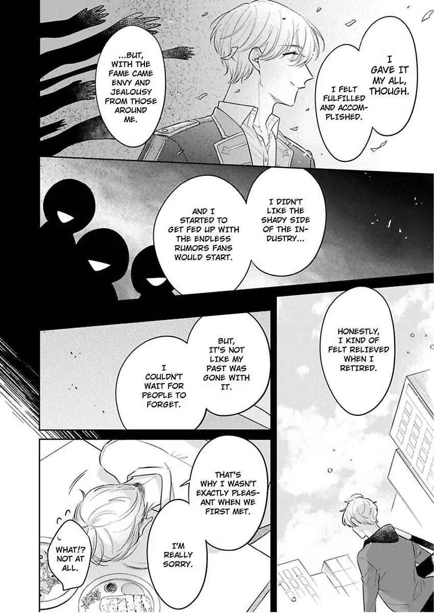 Oshi ga Office no Douryou ni!? - Fansa wa Oku Iki! 0.01mm de Nando mo Tsukarete Mitchaku Zetchou Chapter 4 - page 7