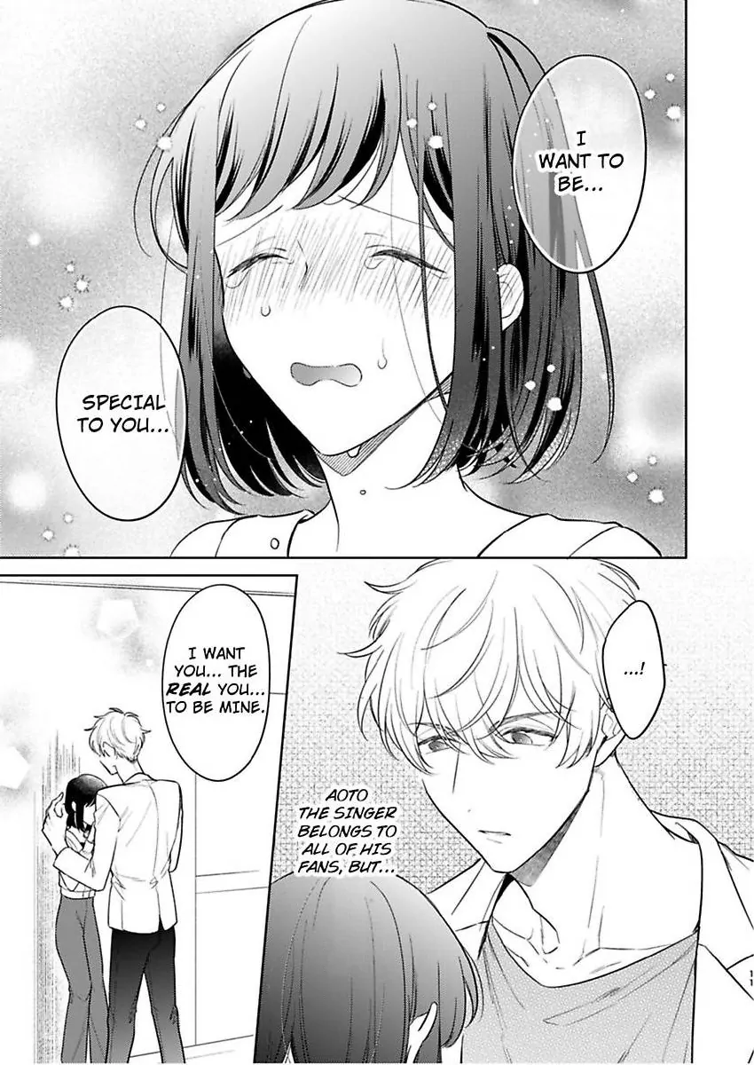 Oshi ga Office no Douryou ni!? - Fansa wa Oku Iki! 0.01mm de Nando mo Tsukarete Mitchaku Zetchou Chapter 5 - page 12
