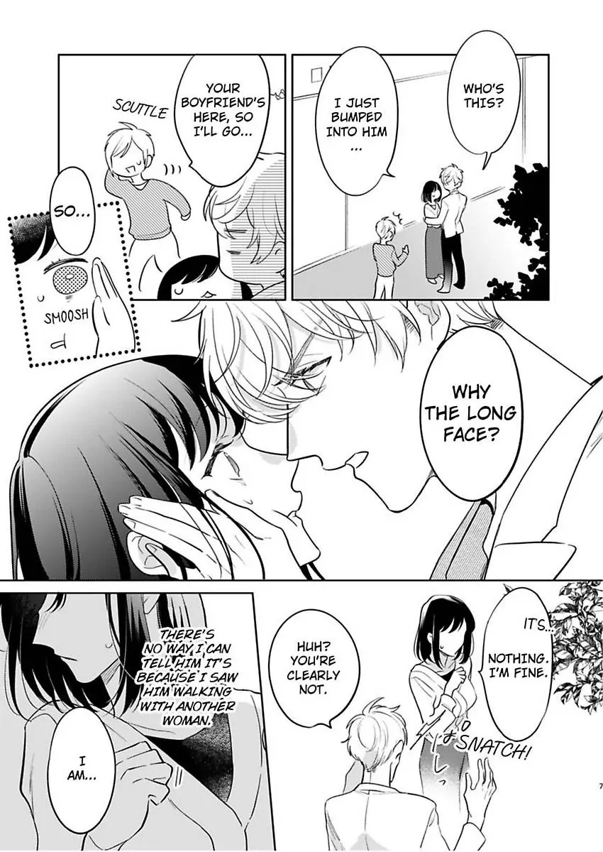 Oshi ga Office no Douryou ni!? - Fansa wa Oku Iki! 0.01mm de Nando mo Tsukarete Mitchaku Zetchou Chapter 5 - page 8